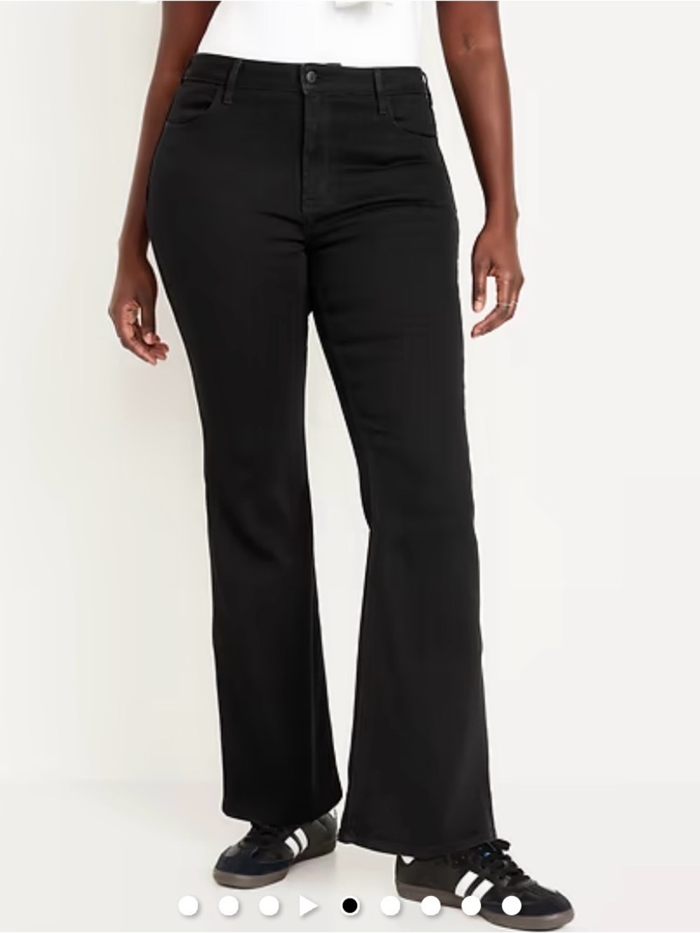 Old Navy High-Waisted Wow Flare Jeans in Black